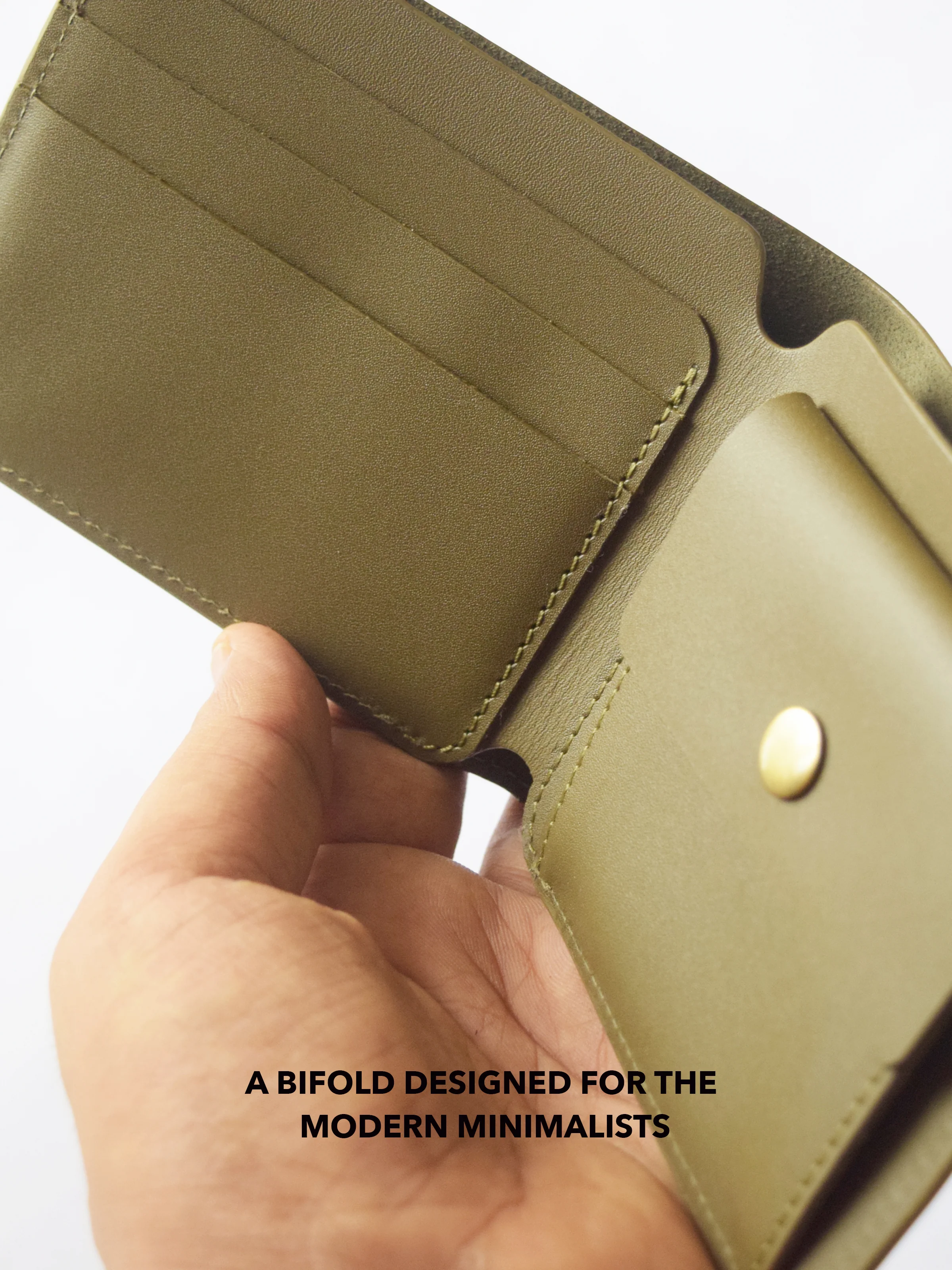 Abel Bifold Olive - Image 4