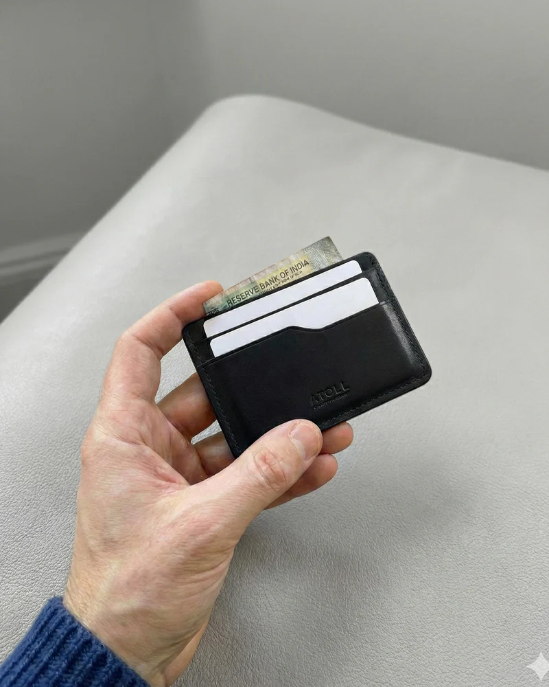 Derby Black Card Holder - Image 3