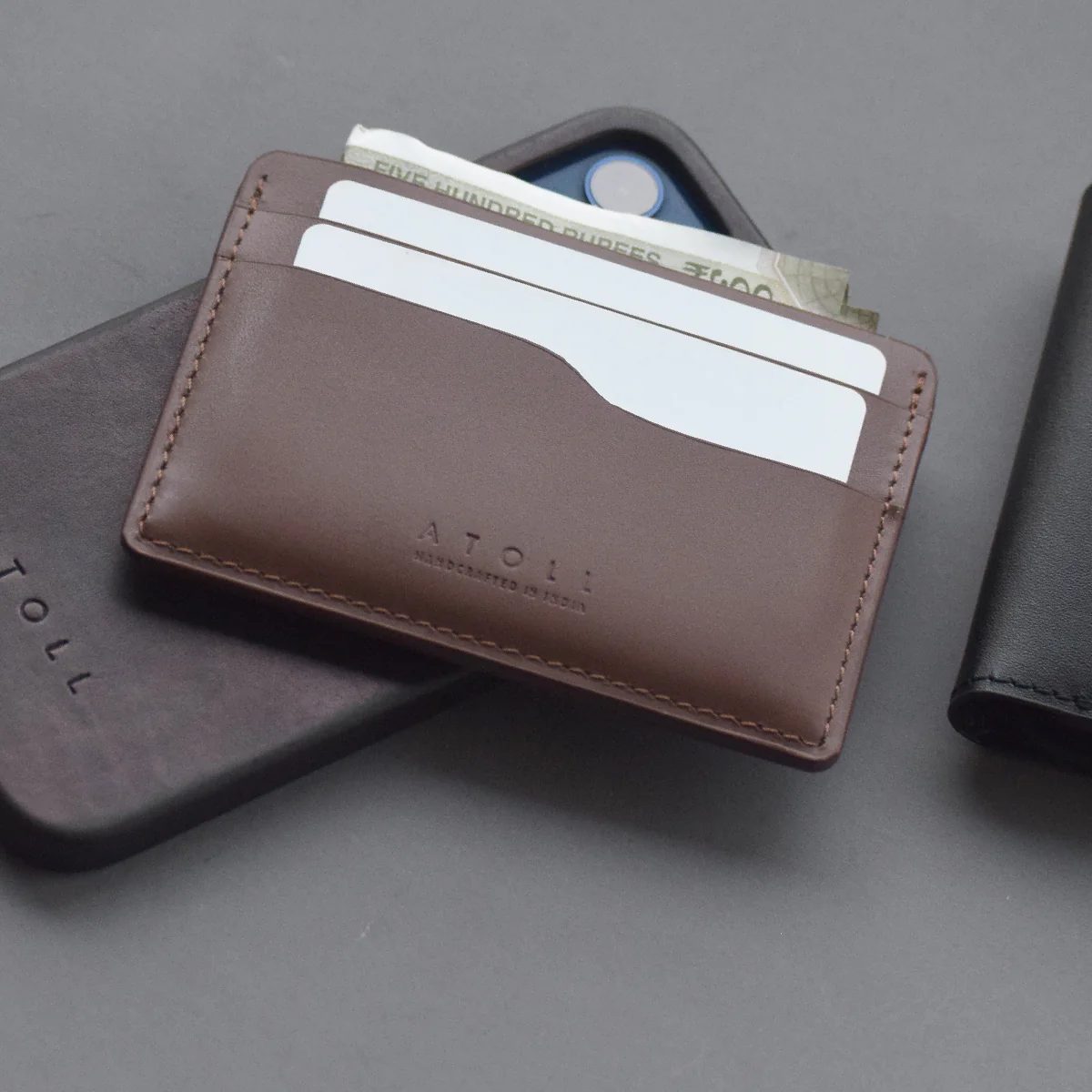 Derby Brown Card Holder - Image 5