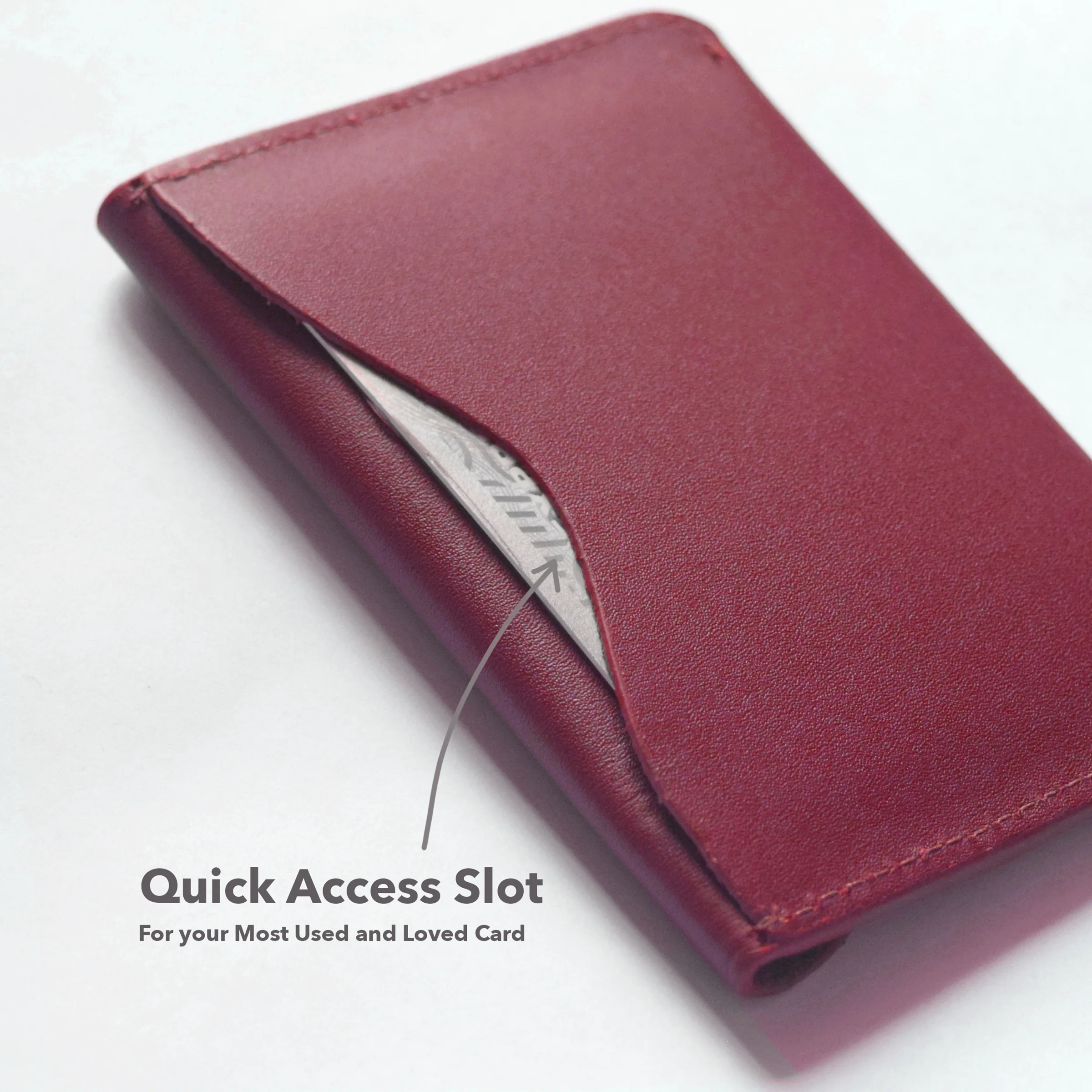 Greece Burgundy Wallet - Image 4