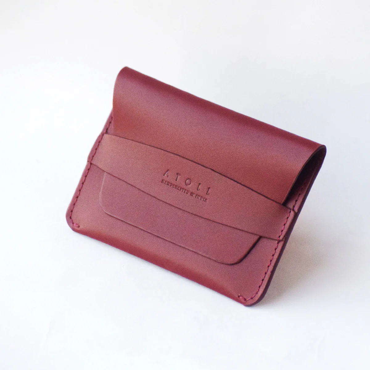 Greece Burgundy Wallet - Image 5