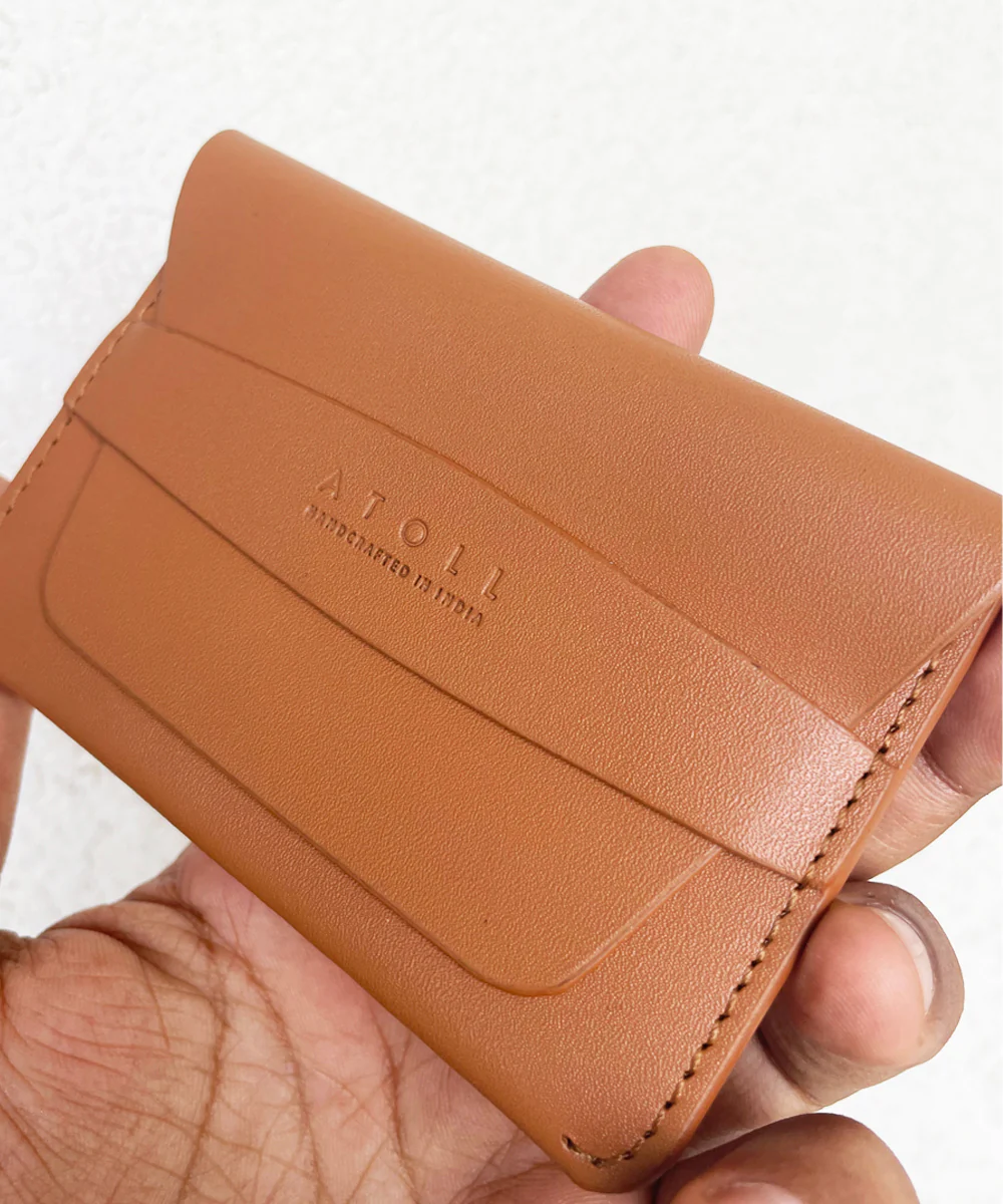 Greece Tan Flap Wallet - Image 3